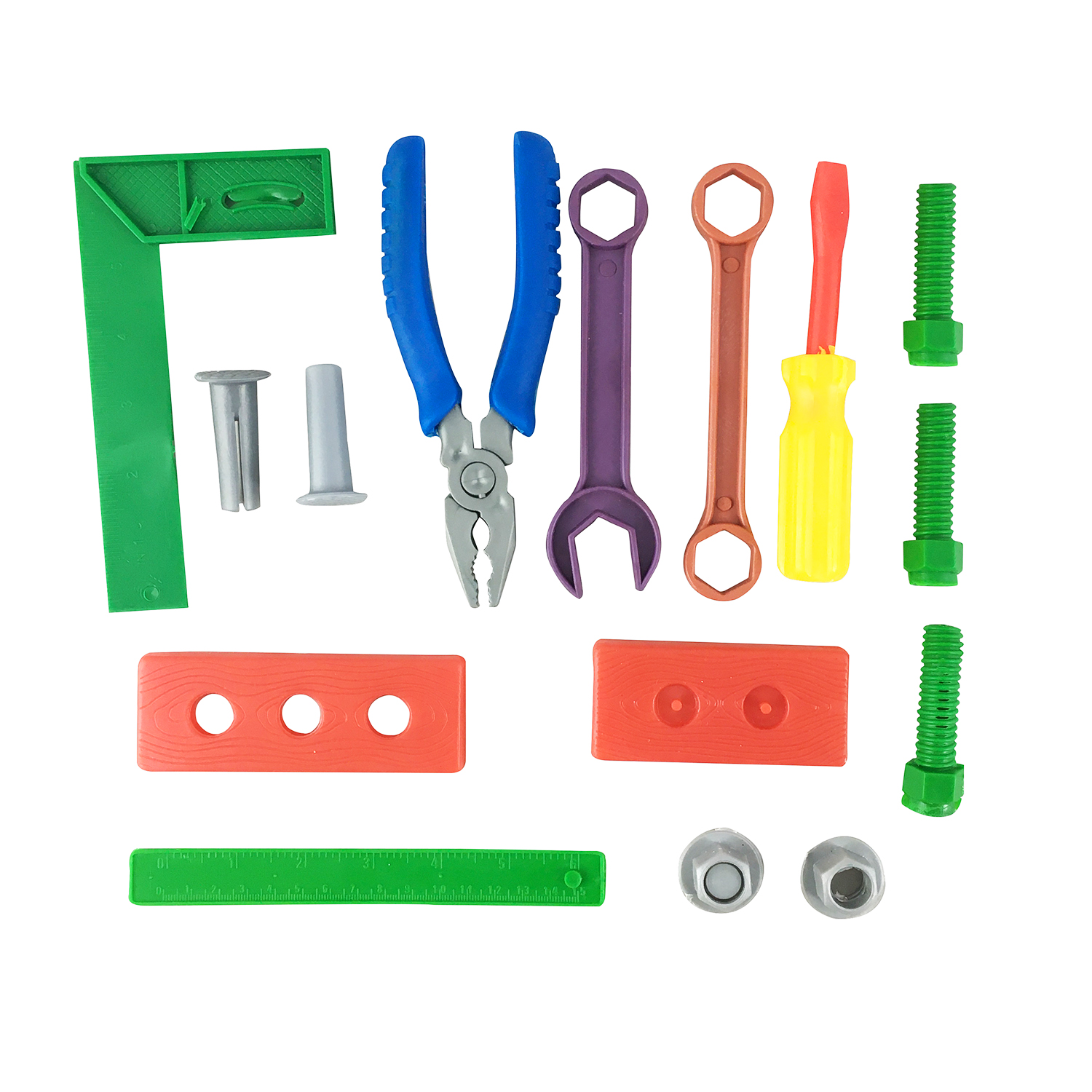 اسباب بازی ابزار فنی مکانیکی کد 1306 مجموعه 15 عددی