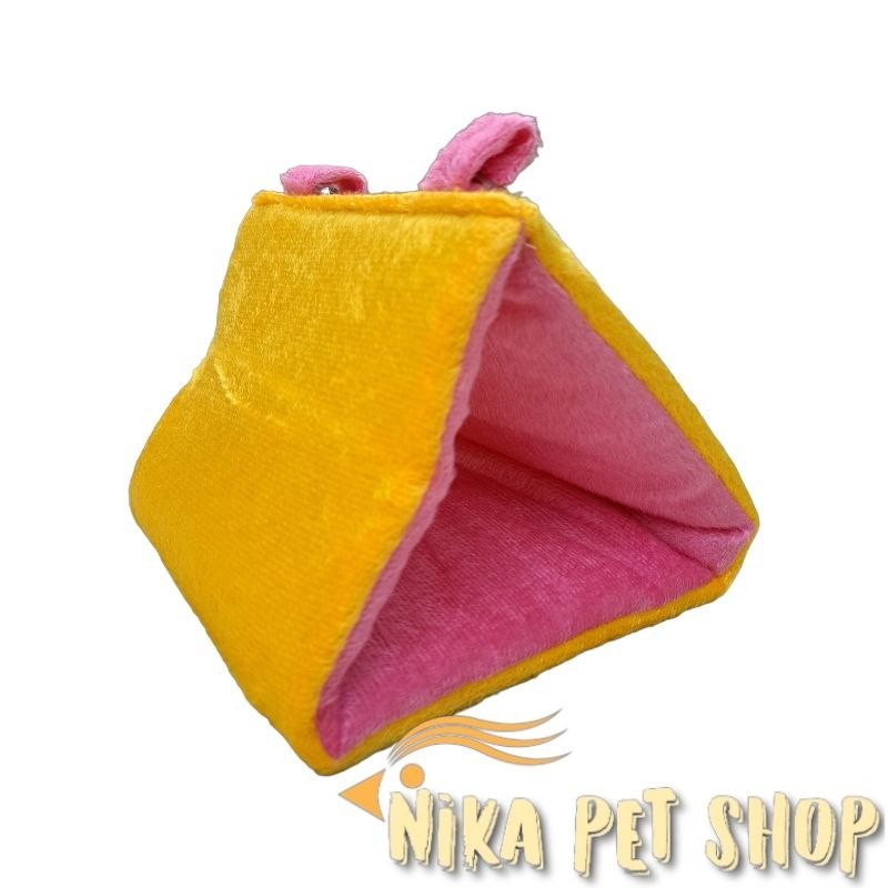 مخفیگاه مثلثی مناسب طوطیسانان کوچک و متوسط(عروس هندی.گرینچیک.راهب و...)