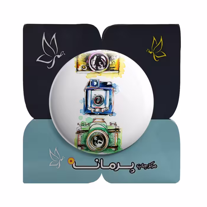 پیکسل پرمانه طرح دوربین عکاسی کد pm.5153 