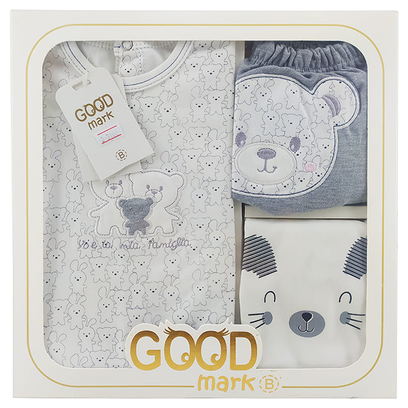 ست 5 تکه بیمارستانی نوزاد خرس و خرگوش GoodMark