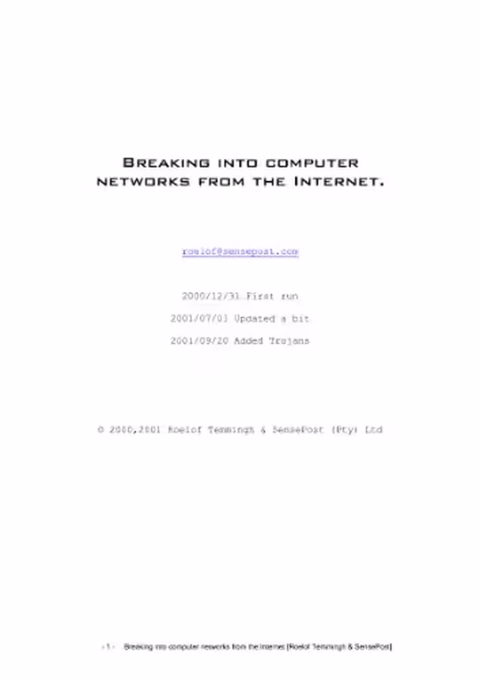 خرید و دانلود نسخه کامل کتاب The Unofficial Guide to Ethical Hacking (Miscellaneous)