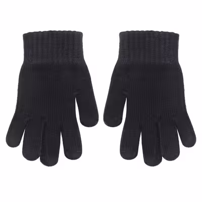 دستکش بافتنی بچگانه مدل AS-03-Bl