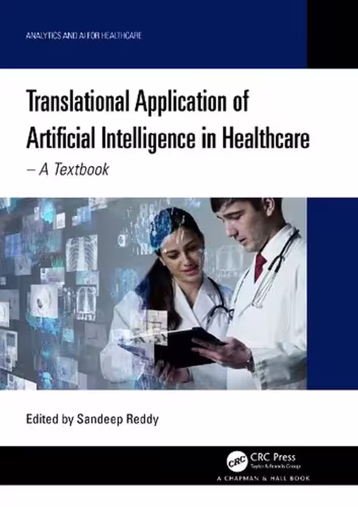 خرید و دانلود نسخه کامل کتاب Translational Application of Artificial Intelligence in Healthcare