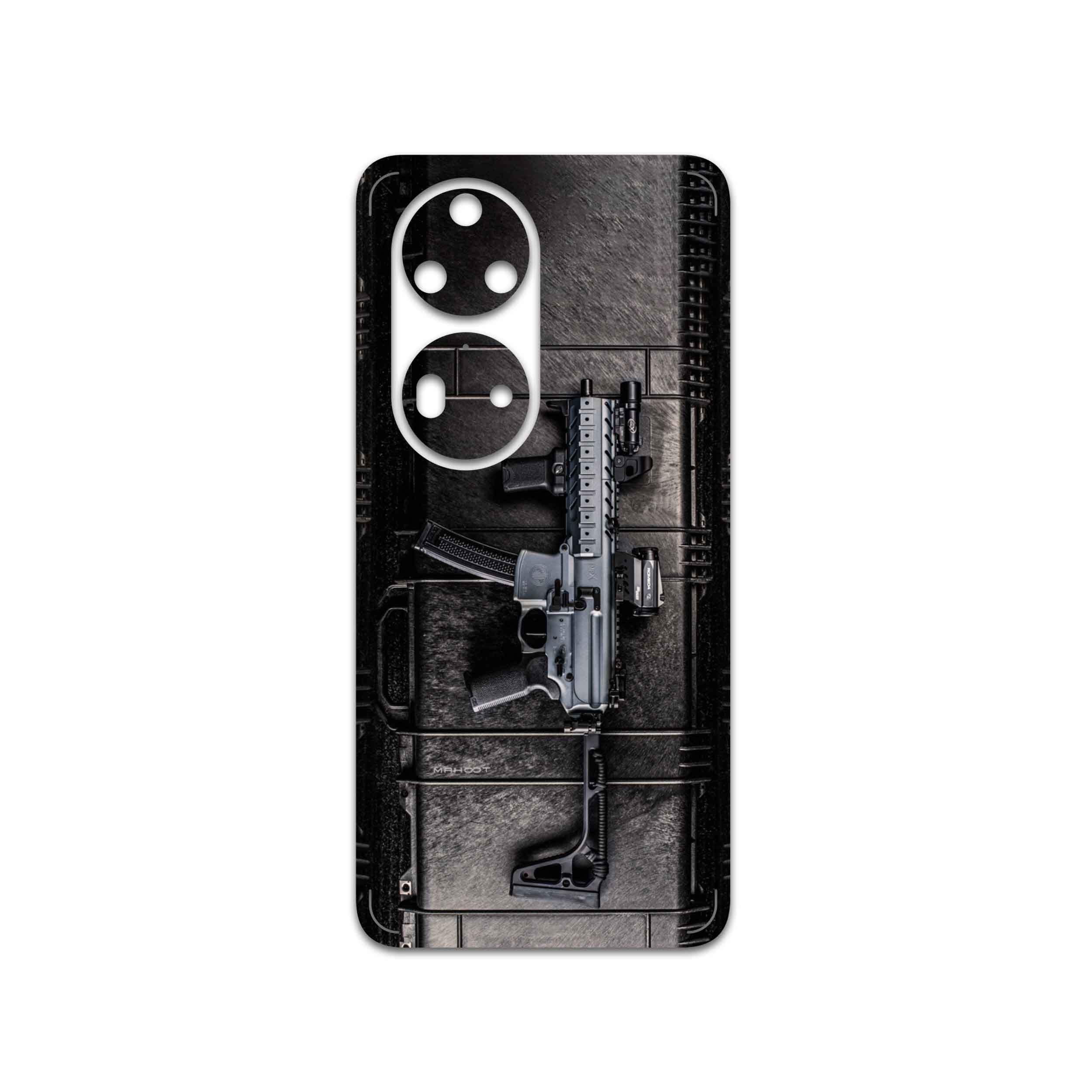 برچسب پوششی ماهوت مدل Gun مناسب برای گوشی موبایل هوآوی P50 Pro