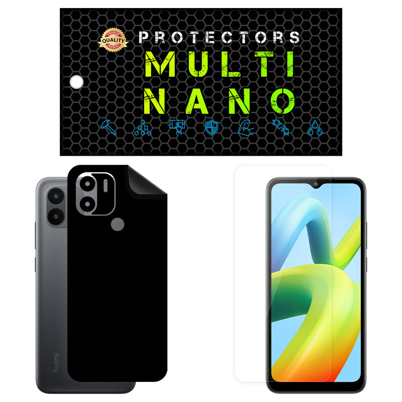 محافظ صفحه نمایش مولتی نانو مدل X-SFM مناسب برای گوشی موبایل شیائومی Redmi A1 Plus به همراه برچسب پوششی | کالا برتری