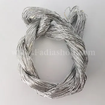 نخ سرمه عثمان دوزی نقره ای