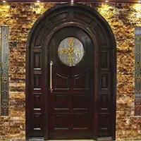 درب ورودی کلاسیک تمام چوب MA260 سایز استاندارد 280*180
