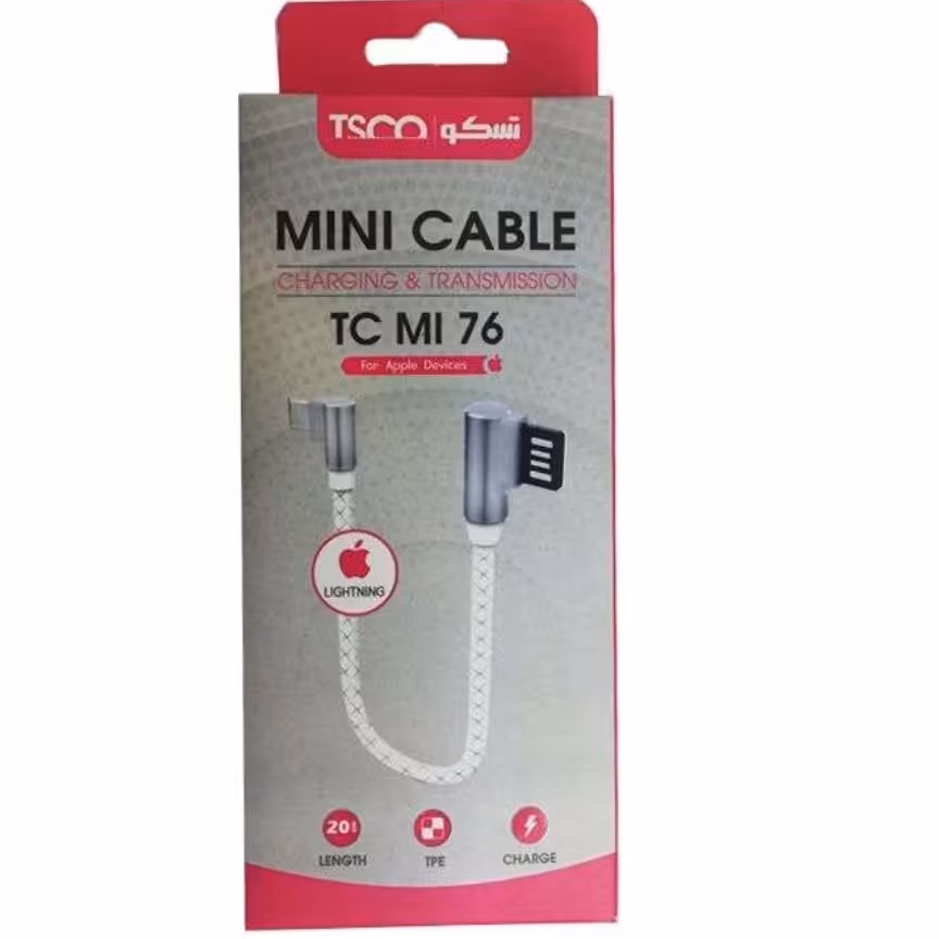 کابل تبدیل USB آیفون تسکو مدل TC MI-76 مینی