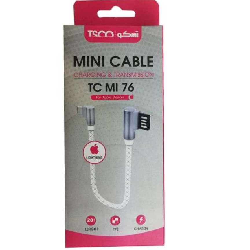کابل تبدیل USB آیفون تسکو مدل TC MI-76 مینی