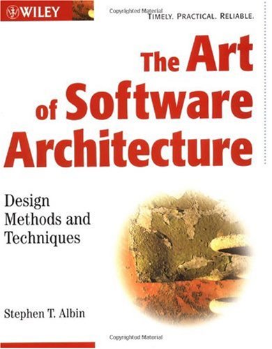 خرید و دانلود نسخه کامل کتاب The Art of Software Architecture: Design Methods and Techniques