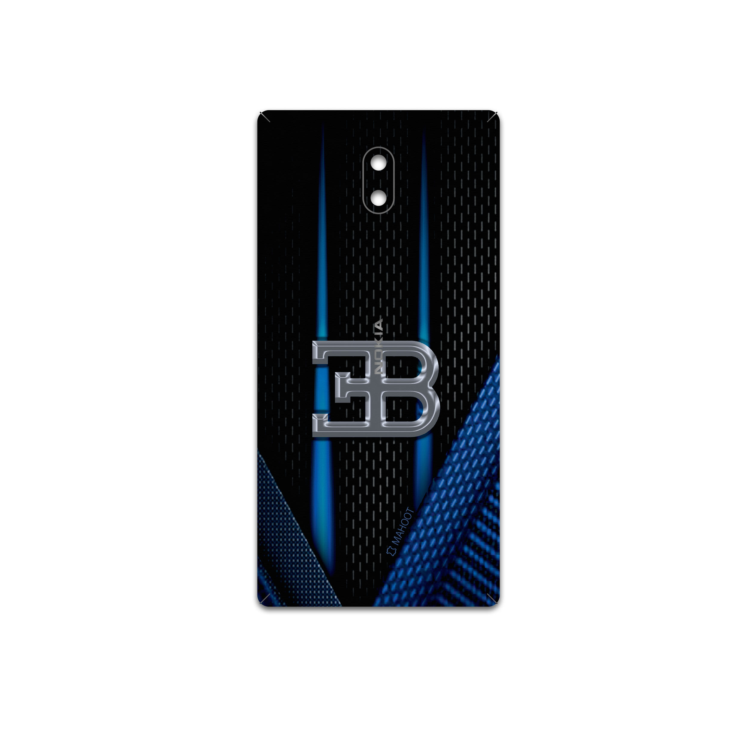 برچسب پوششی ماهوت مدل BUGATTI مناسب برای گوشی موبایل نوکیا 3