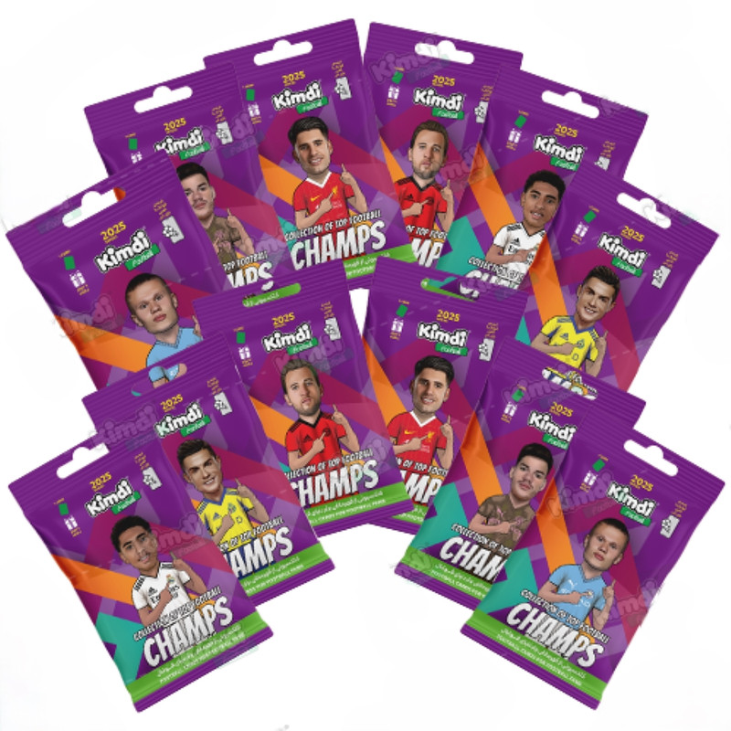 اسباب بازی شانسی کیمدی مدل چمپس 2025 مجموعه 12 عددی | چاوه