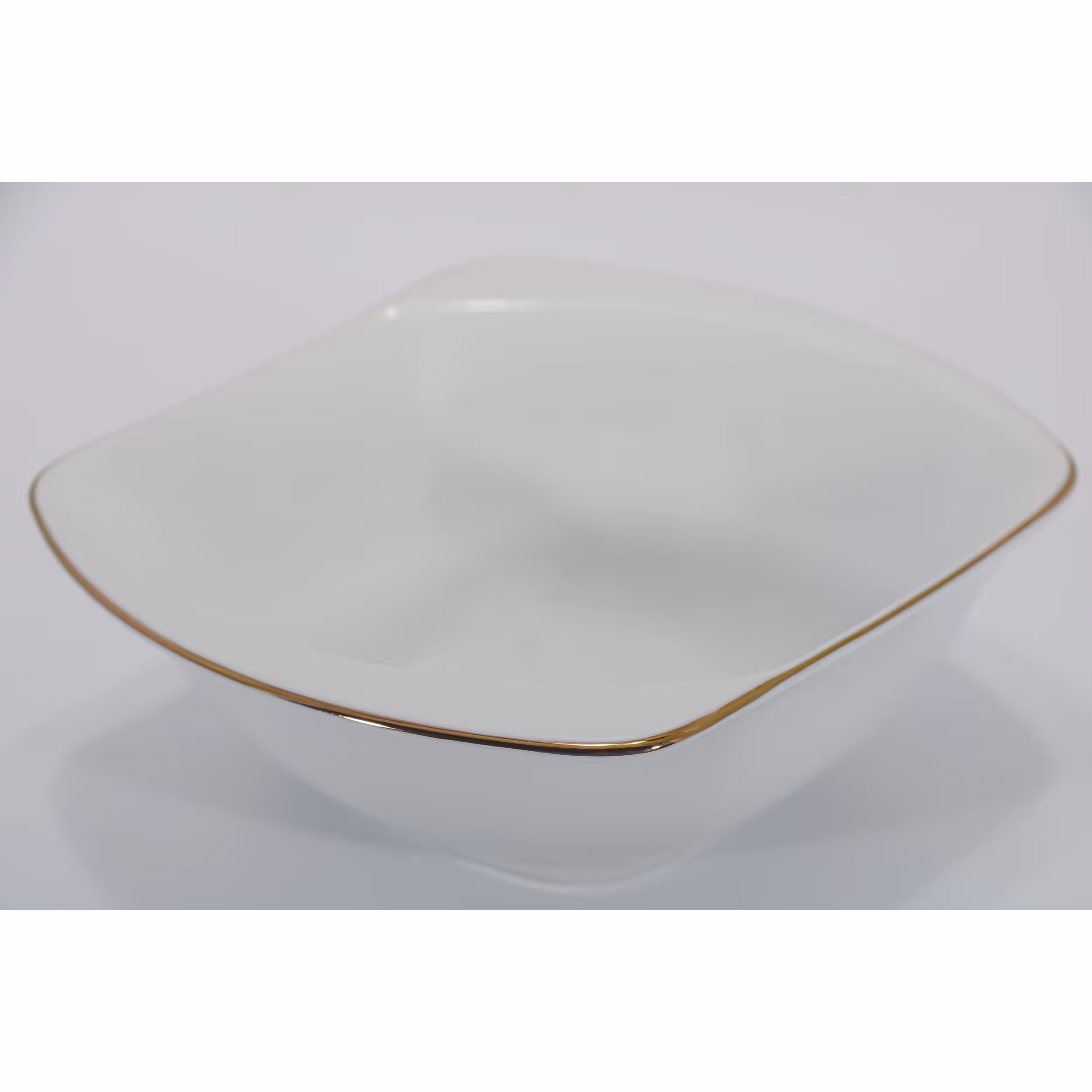 کاسه ابگوشت خوری شرکت صنایع چینی تقدیس مدل مدرن خط طلا بسته 6 عددی