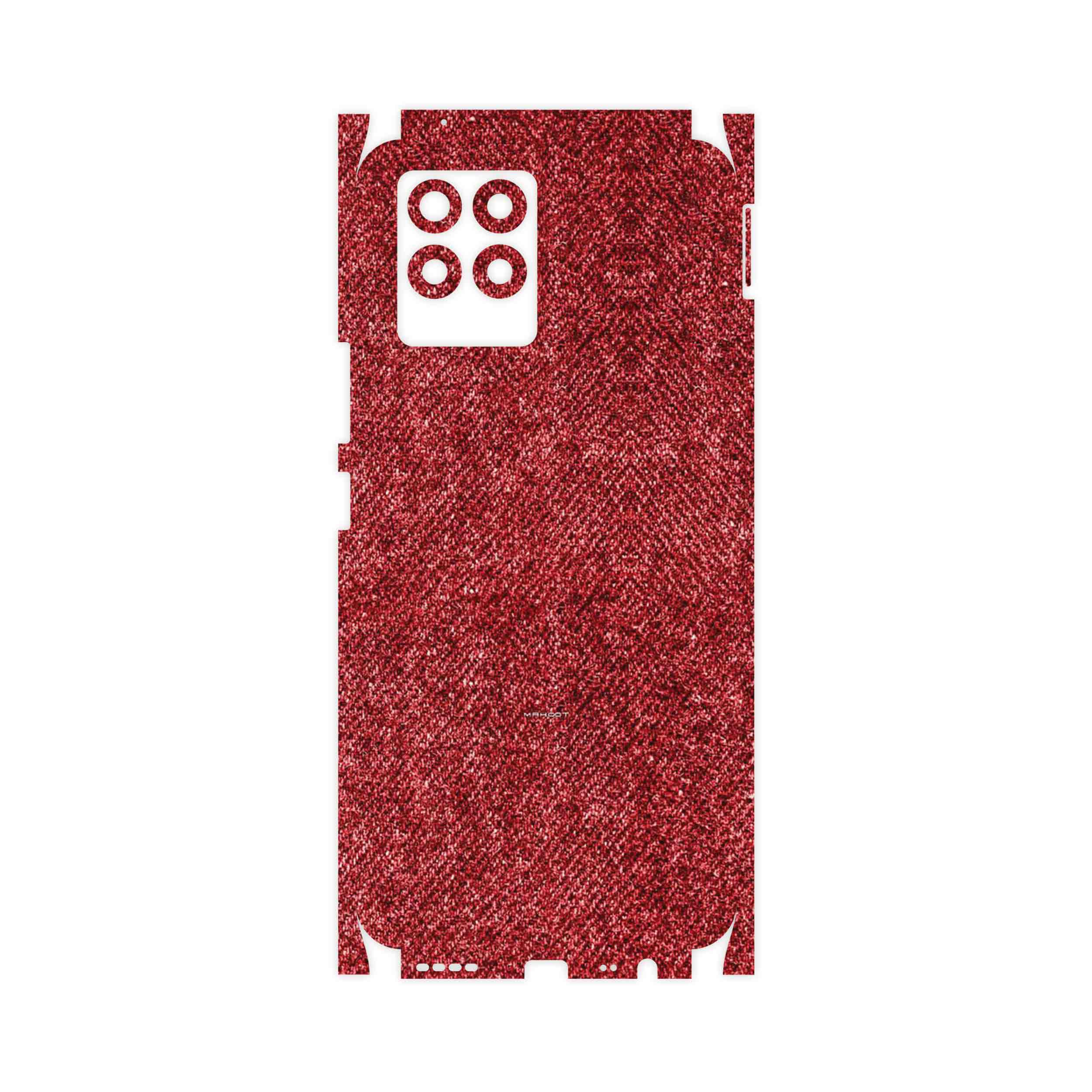 برچسب پوششی ماهوت مدل Fabric Texture 4-FullSkin مناسب برای گوشی موبایل ریلمی 8 Pro