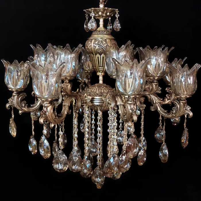 لوستر  برنز ی آرامیس 16شعله تمام 