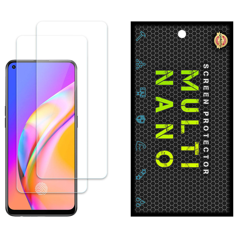 محافظ صفحه نمایش مولتی نانو مدل X-S2N مناسب برای گوشی موبایل اوپو F19 Pro بسته دو عددی | کالا برتری
