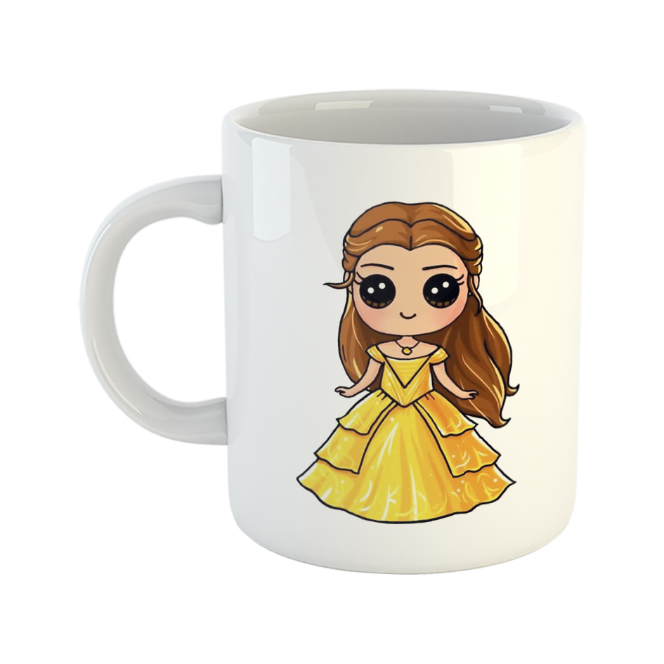 ماگ طرح کارتونی مدل پرنسس P2