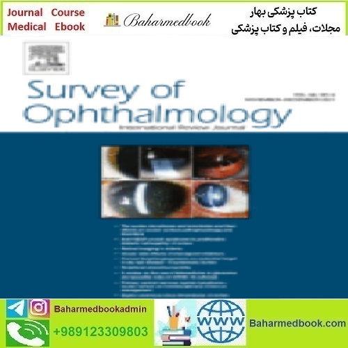 Survey of Ophthalmology Volume 66 Issue 1 to 6 2021 TRU