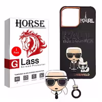 کاور هورس مدل AIR-KARLCAT مناسب برای گوشی موبایل اپل iPhone 13 Pro به همراه کاور کیس اپل ایر پاد پرو | کالا برتری