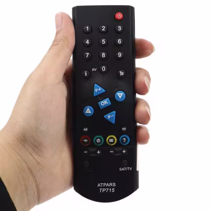 ریموت کنترل تلویزیون مدل TP715