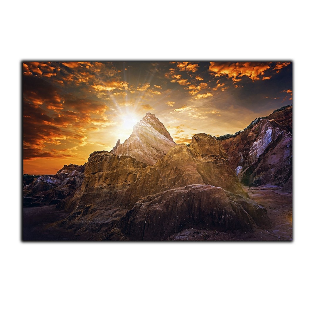 تابلو شاسی بکلیت طرح طلوع آفتاب مدل SH-S2990