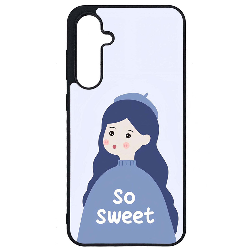 کاور طرح دختر کد G-105 مناسب برای گوشی موبایل سامسونگ Galaxy S23 FE | دیجی قاب دونی