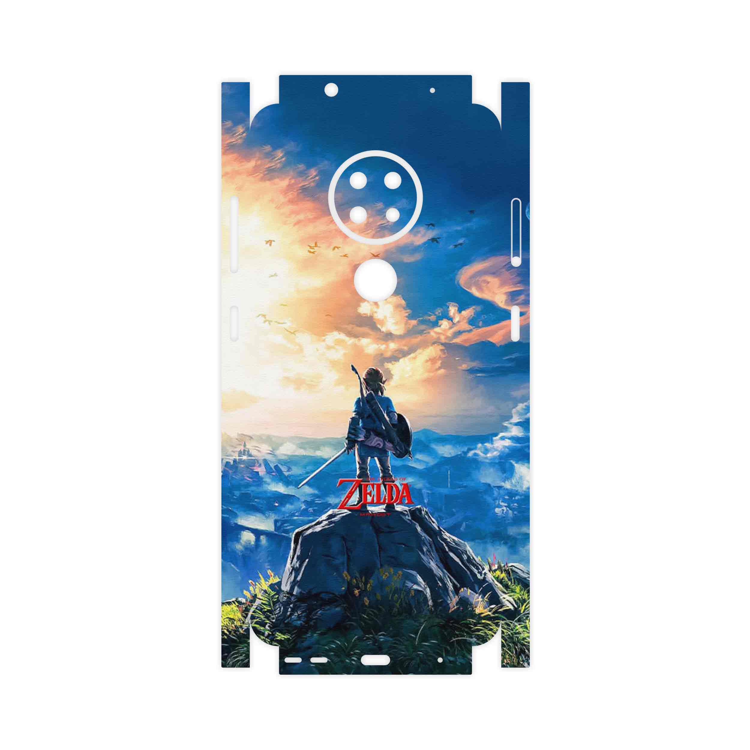 برچسب پوششی ماهوت مدل Legend of Zelda Game Series-FullSkin مناسب برای گوشی موبایل نوکیا 7.2