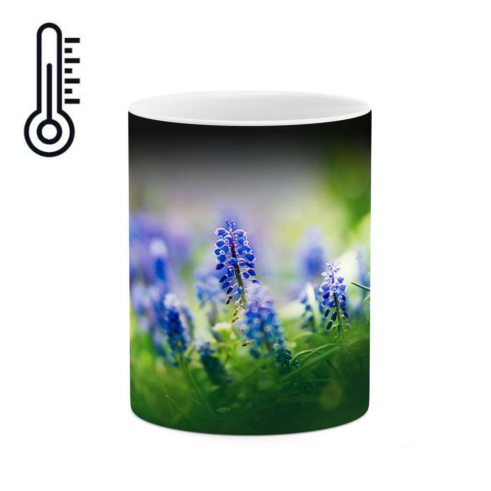 ماگ حرارتی طرح گل مدل mgh12109