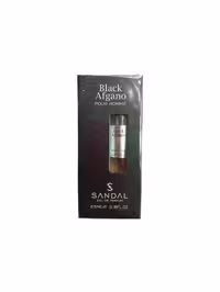 ادکلن مینیاتوری مردانه صندل اسانس Black Afgano