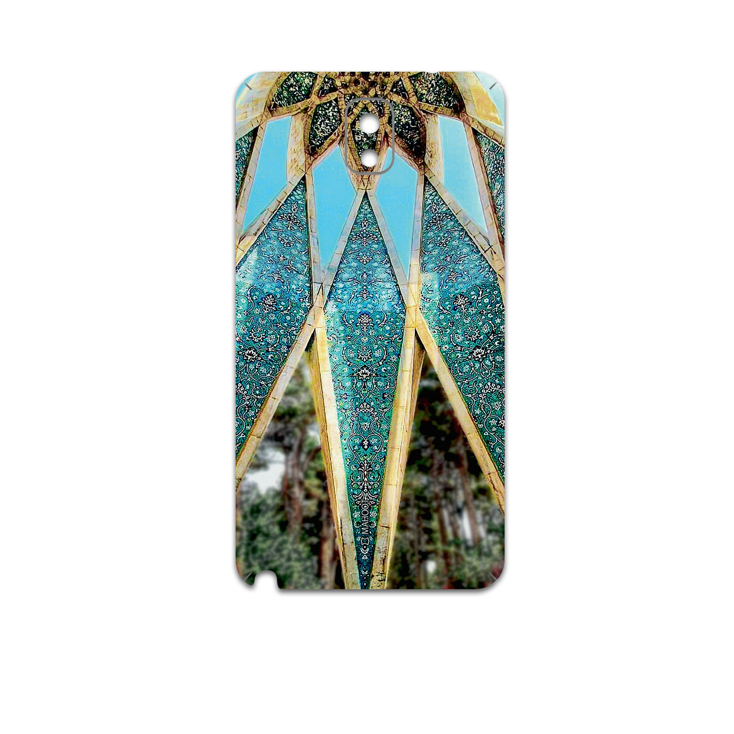 برچسب پوششی ماهوت مدل KHAYAM-Tomb مناسب برای گوشی موبایل سامسونگ Galaxy Note 3