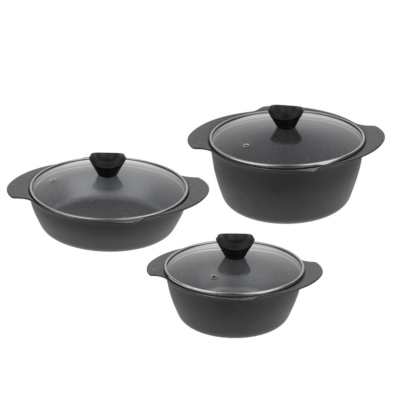 سرویس پخت و پز 6 پارچه تکنو مدل پروانه | کالا مکس