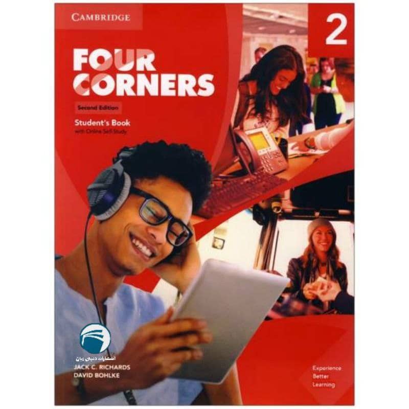  کتاب FOUR CORNERS 2 اثر JACK C.RICHARDS AND DAVID BOHLKE انتشارات دنیای زبان