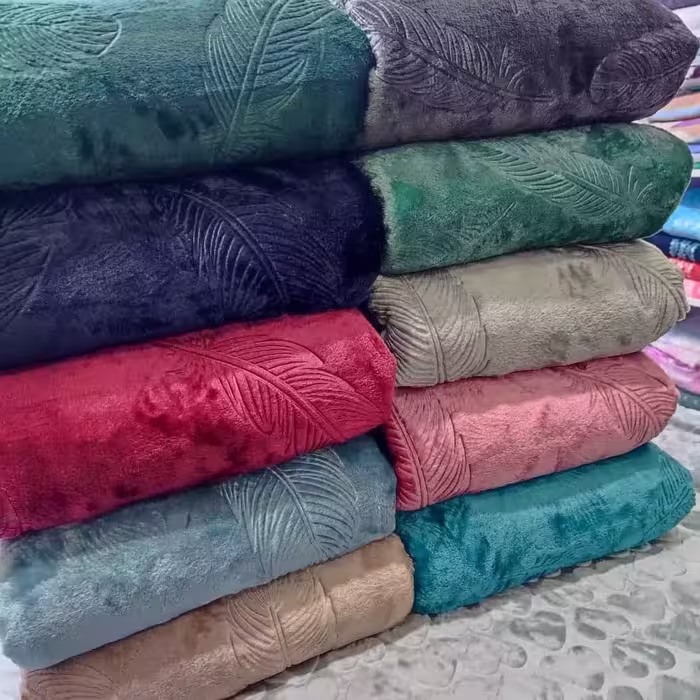 پتو مسافرتی یکنفره طرح پر