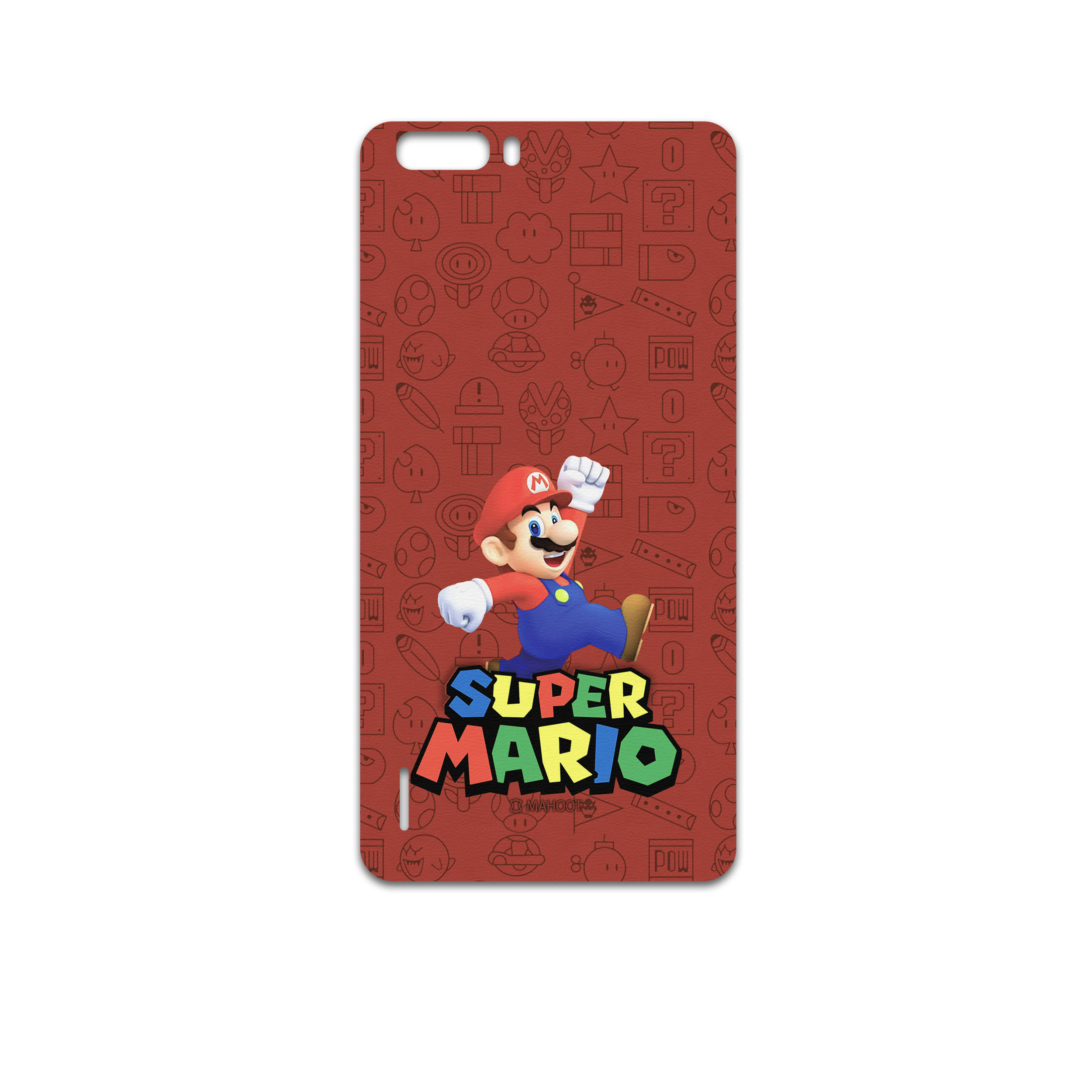 برچسب پوششی ماهوت مدل Super-Mario-Game مناسب برای گوشی موبایل آنر 6 Plus