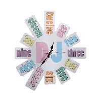 ساعت دیواری طرح دی جی مدل MC004C