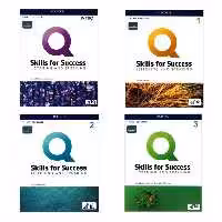 کتاب Q skills for success 3rd Listening and Speaking اثر Kevin McClure and Mari Vargo انتشارات رهنما 4جلدی