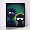 تابلو مدل Rick &amp; Morty کد F-1029