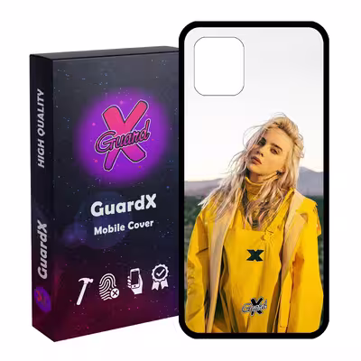 کاور گارد ایکس طرح Billie Eilish مدل Glass10227 مناسب برای گوشی موبایل سامسونگ Galaxy Note 10 Lite