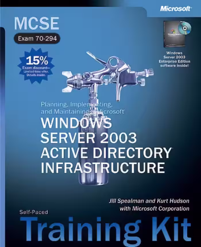 خرید و دانلود نسخه کامل کتاب Microsoft Windows.NET Active Directory services (exam 70-277)