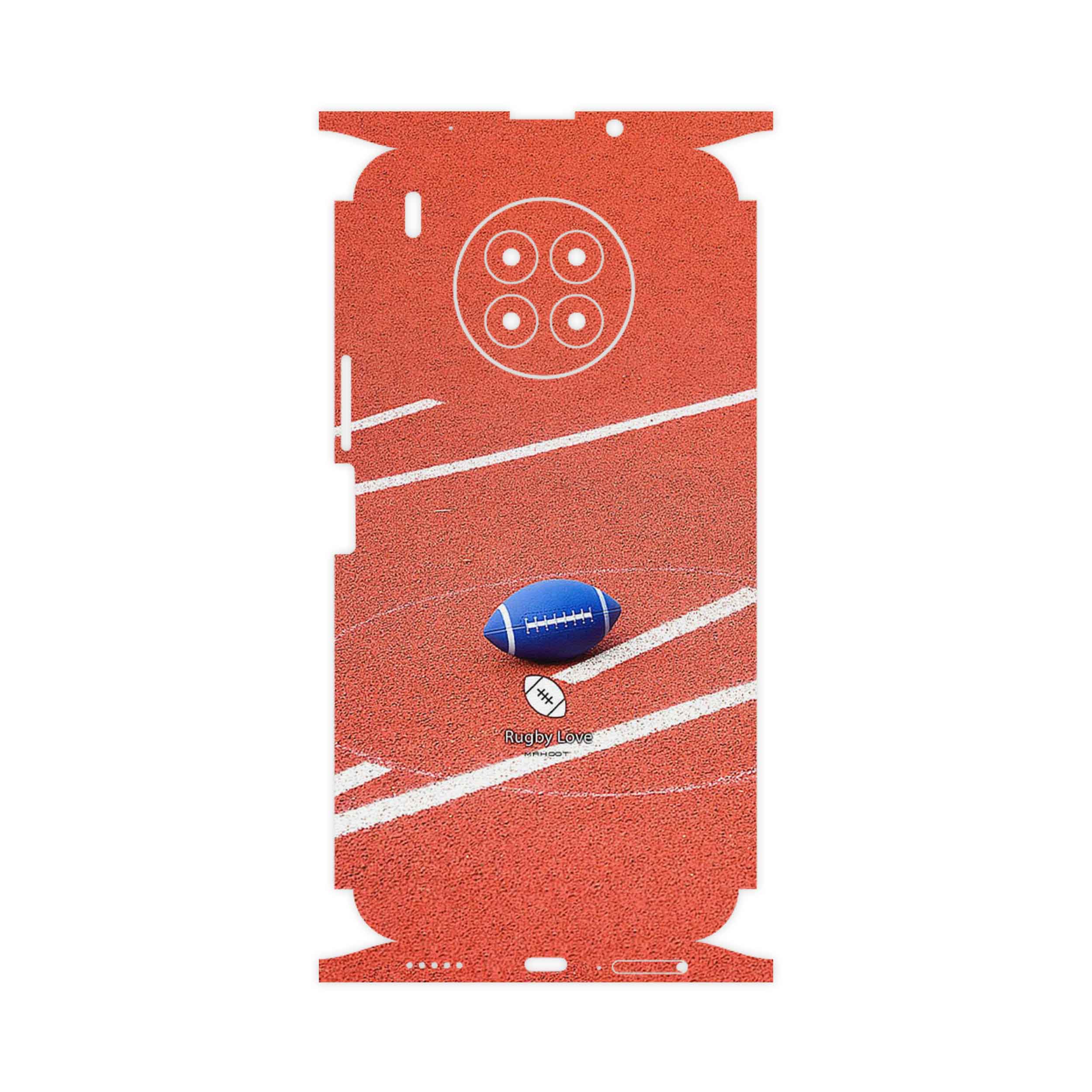 برچسب پوششی ماهوت مدل Rugby football-FullSkin مناسب برای گوشی موبایل هوآوی Nova 8i