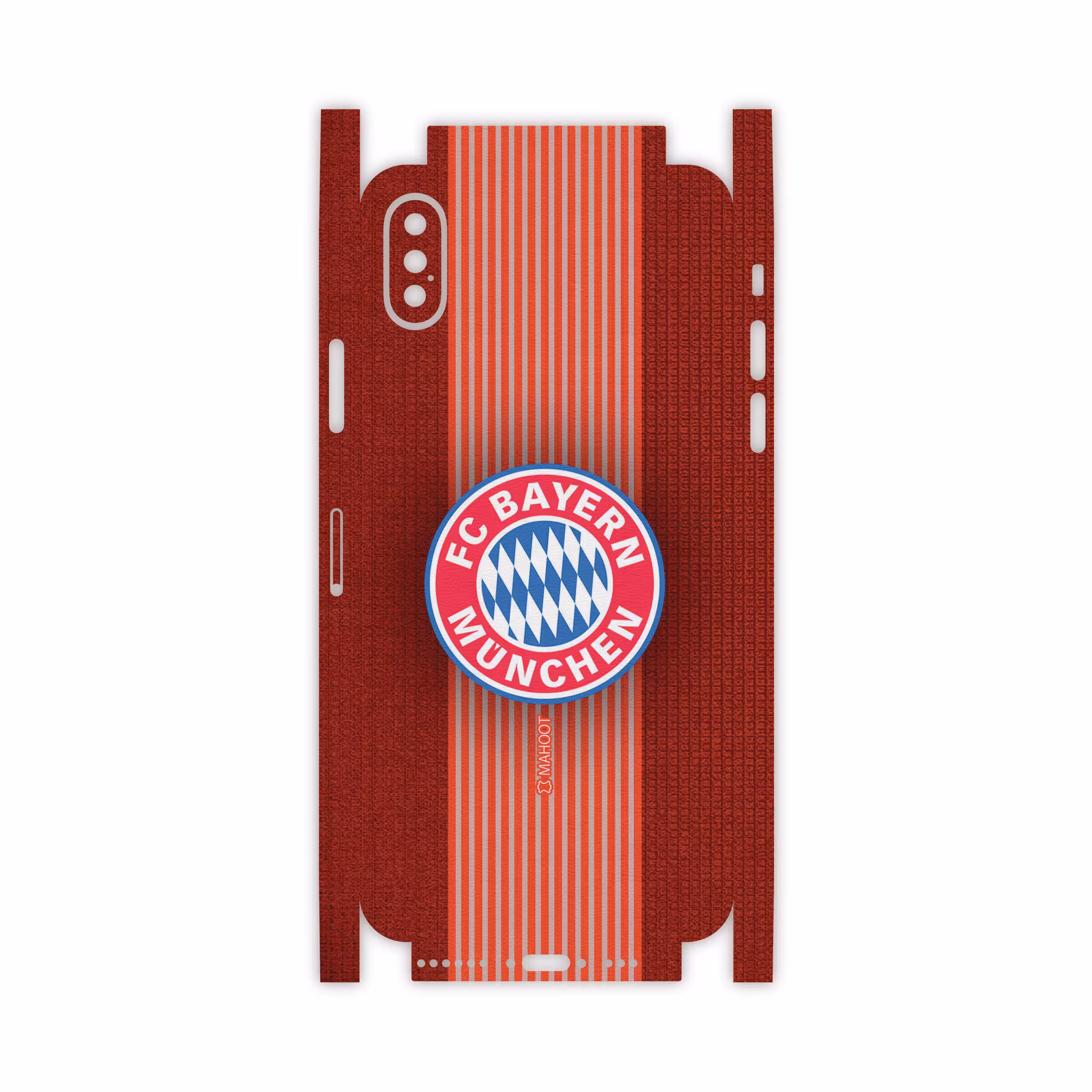 برچسب پوششی ماهوت مدل Bayern-Munchen-FC-FullSkin مناسب برای گوشی موبایل اپل iPhone Xs