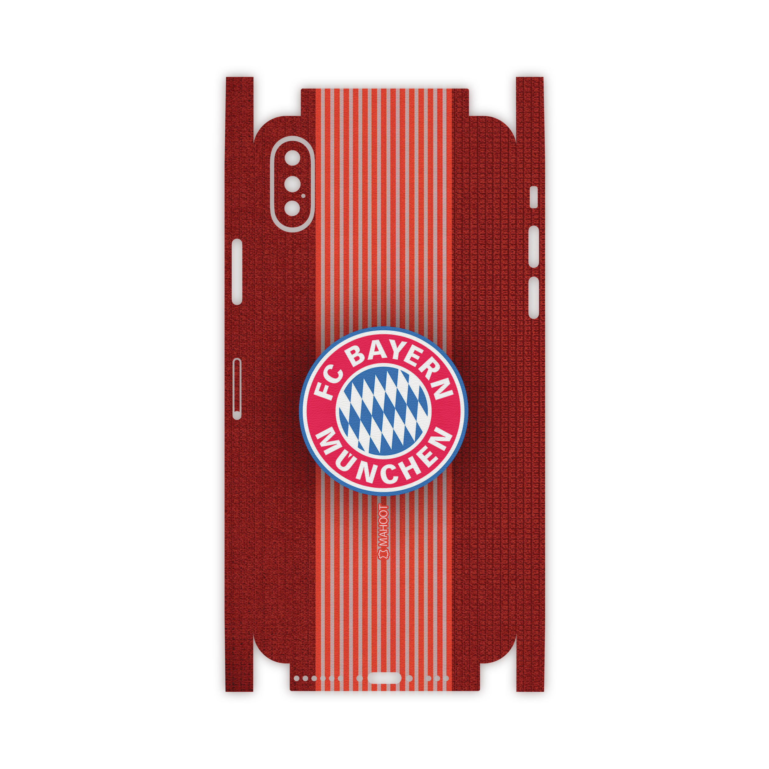 برچسب پوششی ماهوت مدل Bayern-Munchen-FC-FullSkin مناسب برای گوشی موبایل اپل iPhone Xs