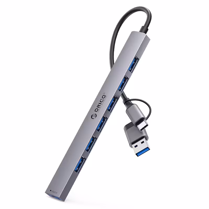 هاب USB-C/USB-A هفت پورت اوریکو مدل YSA2-U3