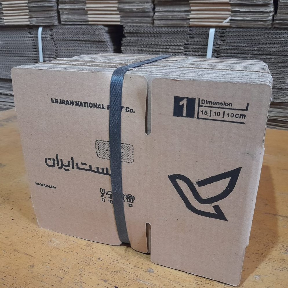 کارتن پستی سایز یک - 30 عددی کارتن سه لایه