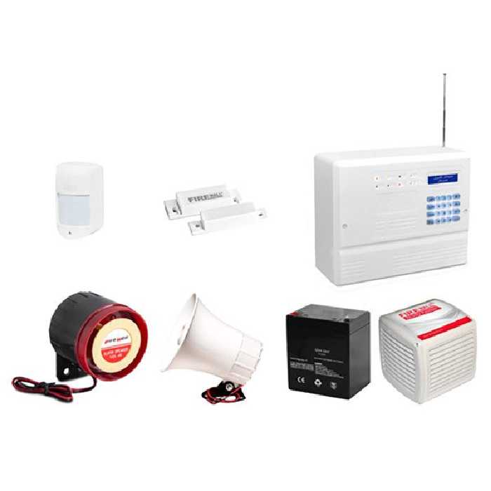 مشخصات، قیمت و خرید پک دزدگیر اماکن فایروال سری با سیم مدل F10