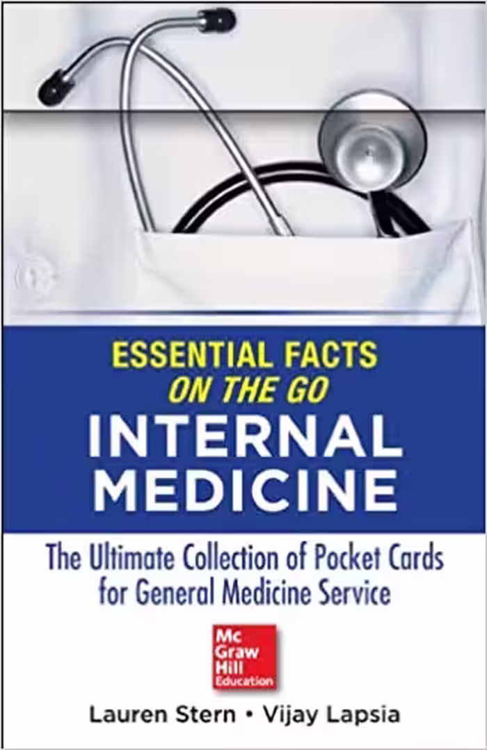󾕇 دانلود کتاب Essential Facts On The Go - Internal Medicine, 2013 - دانلود کتاب های دانشگاهی