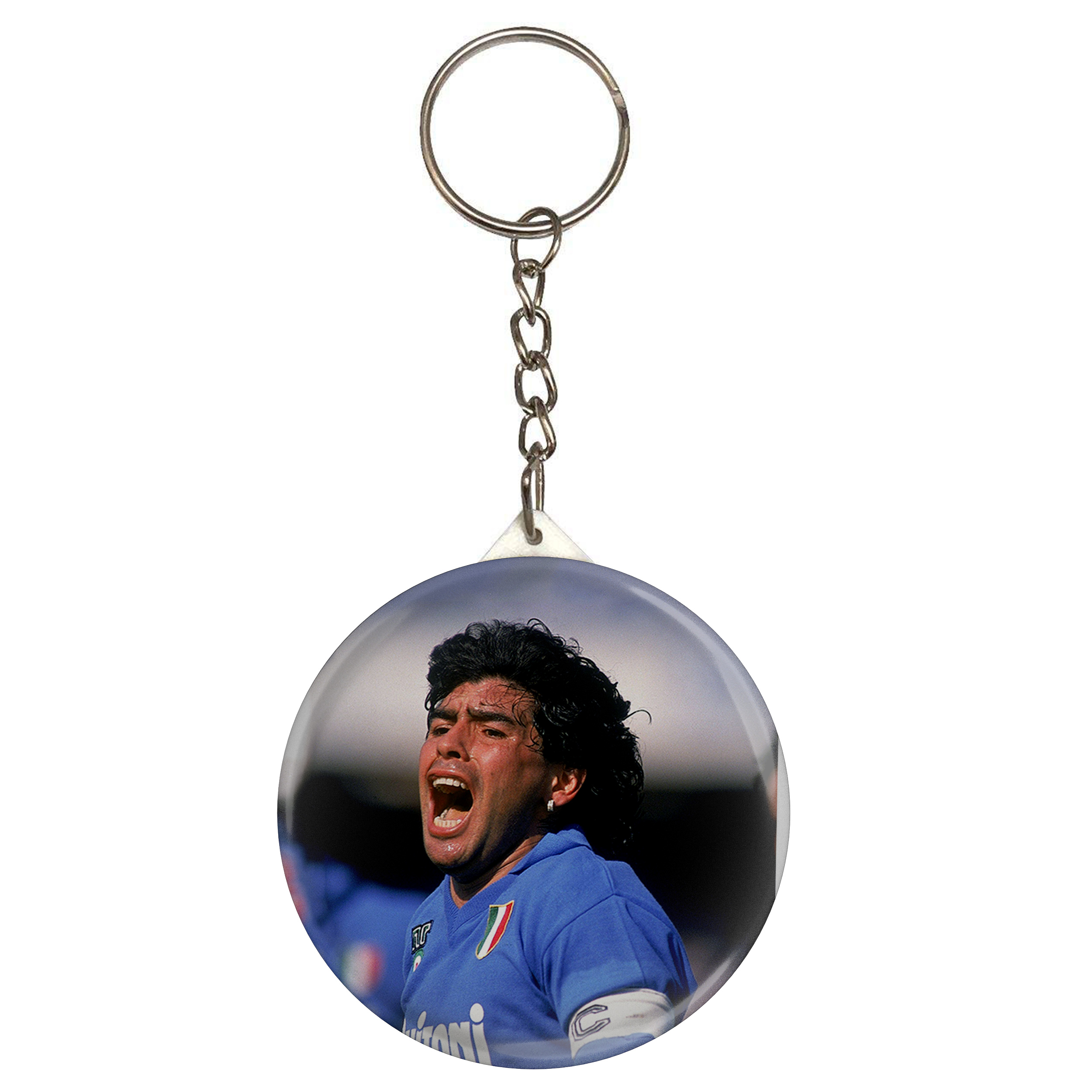 جاکلیدی طرح بازیکن فوتبال بارسلونا اسپانیا دیگو آرماندو مارادونا مدل S4782 