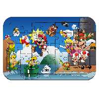 پازل 35 تکه طرح سوپر ماریو کد NI2283