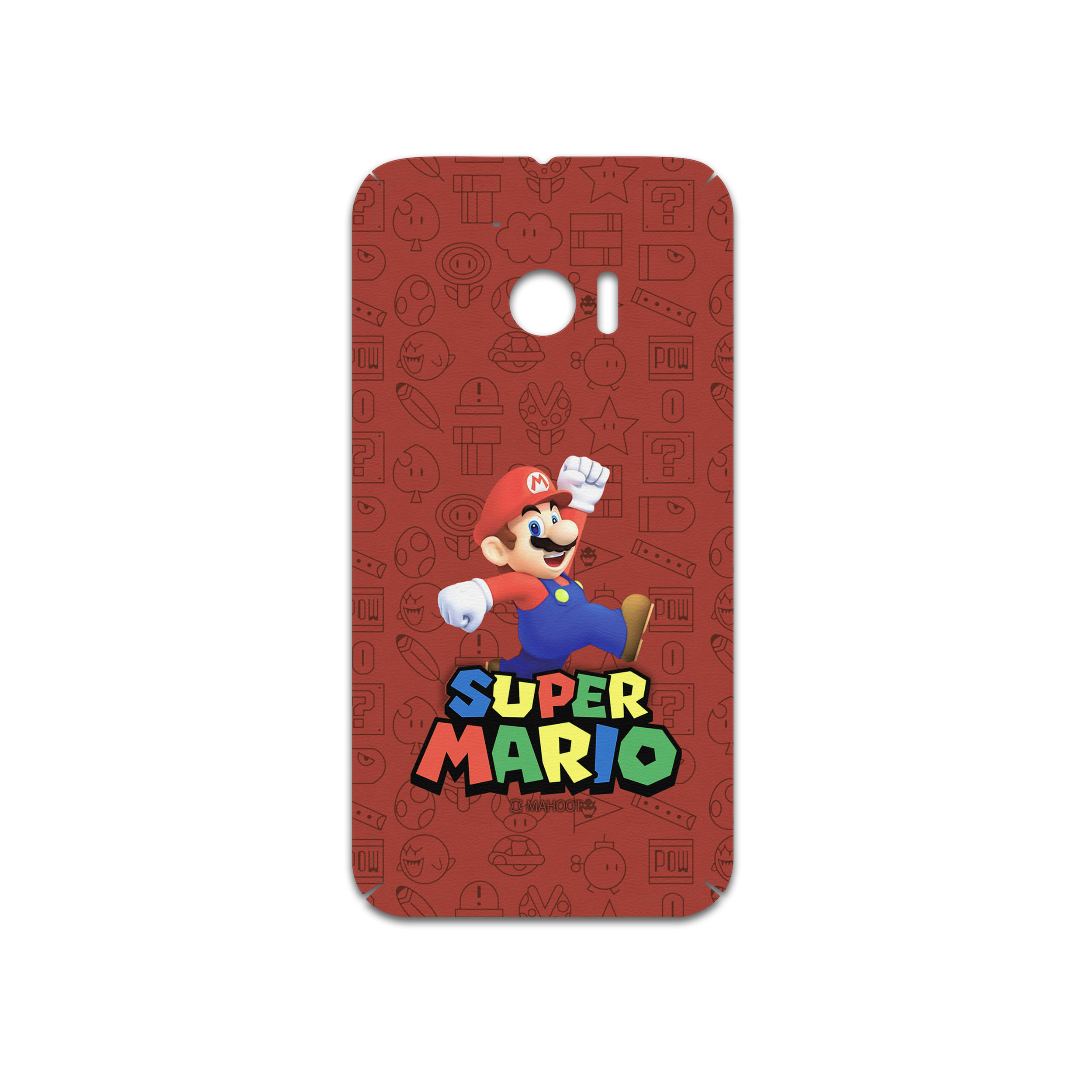 برچسب پوششی ماهوت مدل Super-Mario-Game مناسب برای گوشی موبایل اچ تی سی 10