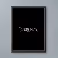 تابلو مدل انیمه دث نوت Death note anime 07 | دنیای قاب